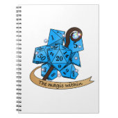 Sorcerer Dice Design ノートブック (正面)