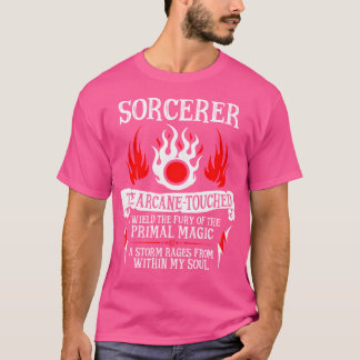 Sorcerer The Arcane-Touched - Dungeons Dragons (W) Tシャツ