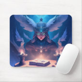 Sorceress  Getting Ready To Cast Spell マウスパッド (マウス)