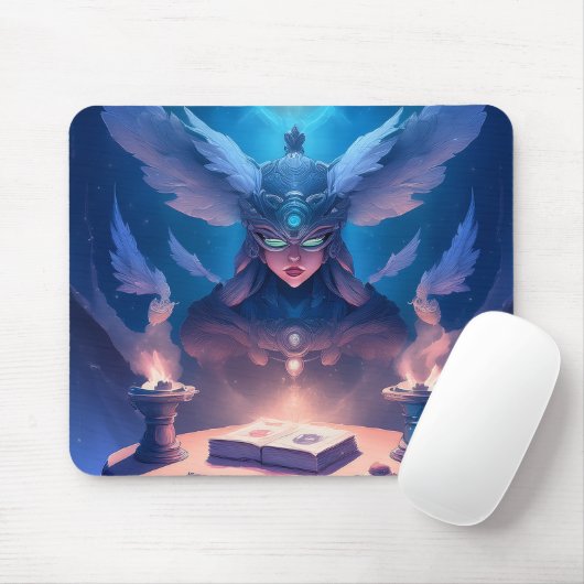 Sorceress  Getting Ready To Cast Spell マウスパッド (マウス)