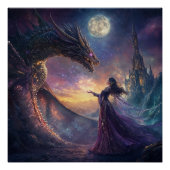 Sorcière et Dragon ポスター (正面)