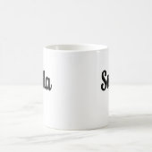 Sorella Italian Flag Mug - Gift for Sister コーヒーマグカップ (中央)