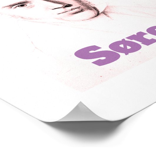 Søren Kierkegaard Poster ポスター (角)