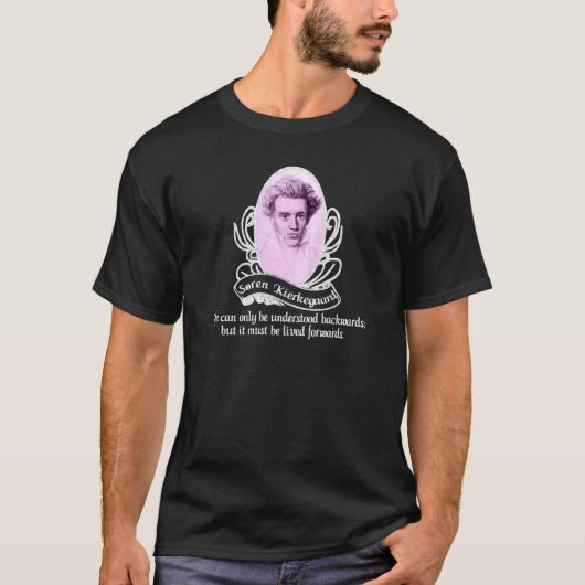 Søren Kierkegaard Tシャツ (正面)