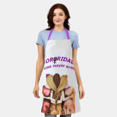 sorodidad エプロン (着用した状態)