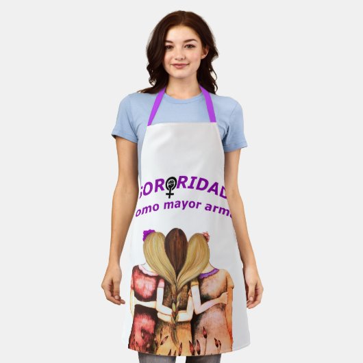 sorodidad エプロン (着用した状態)