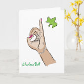 Sorority Life Greeting Card カード (黄色い花)
