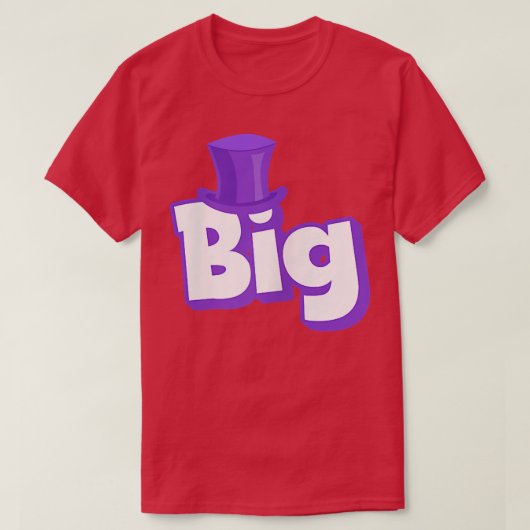 Sorority RevealBig, Little, G BigCandyバーfor Big Tシャツ (デザイン正面)