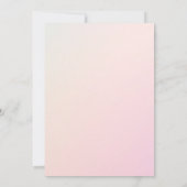 Sorprise Birthday Party 16th Birthday with Numers  招待状 (裏面)