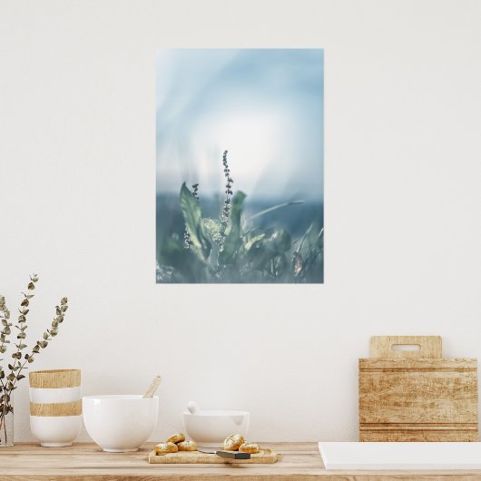 Sorrel植物自然写真 ポスター (キッチン)