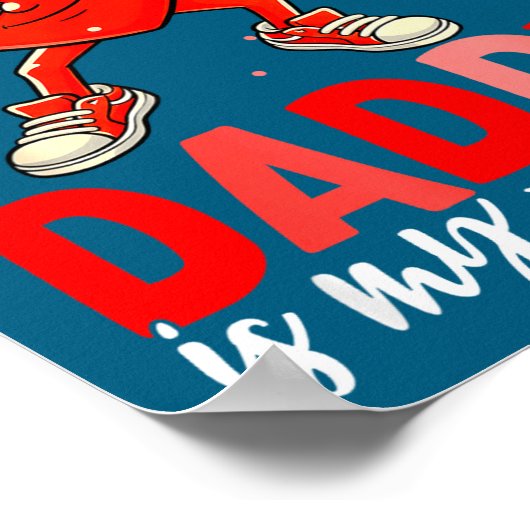 Sorry 67 Daddy Is My Valentine Six Seven Meme Kids ポスター (角)