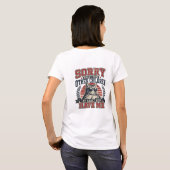 Sorry About Your Children vintage Cat Mom mothers  Tシャツ (裏面フル)