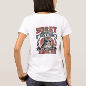 Sorry About Your Children vintage Cat Mom mothers  Tシャツ (裏面)