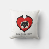 Sorry, already occupied クッション (正面)