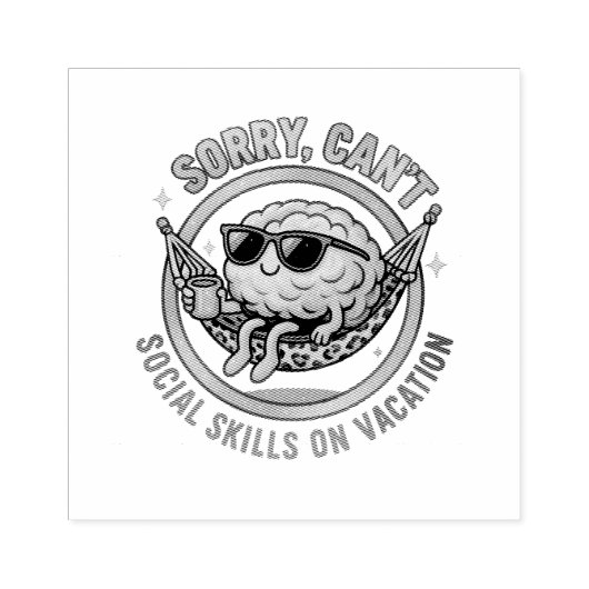 Sorry Can't.... ラバースタンプ (インプリント)