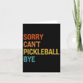 Sorry Cant Ckleball Bye Sarcastic Ckleball Player カード (正面)