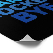 Sorry Can't Hockey Bye  ポスター (角)