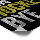 Sorry Can't Hockey Bye Funny Hockey  ポスター (角)