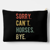 Sorry Can't Horses Bye II アクセサリーポーチ (裏面)