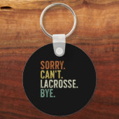 Sorry Can't Lacrosse Bye  キーホルダー (正面)