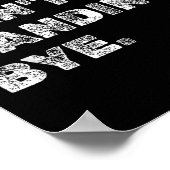 Sorry Can't Sanding Bye - Funny Woodworking Carpen ポスター (角)