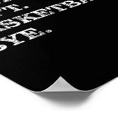 Sorry Can't Sketll Bye - Funny  ポスター (角)