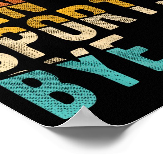 Sorry Can't Srts Bye  ポスター (角)