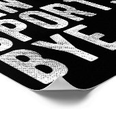 Sorry Can't Srts Bye  ポスター (角)