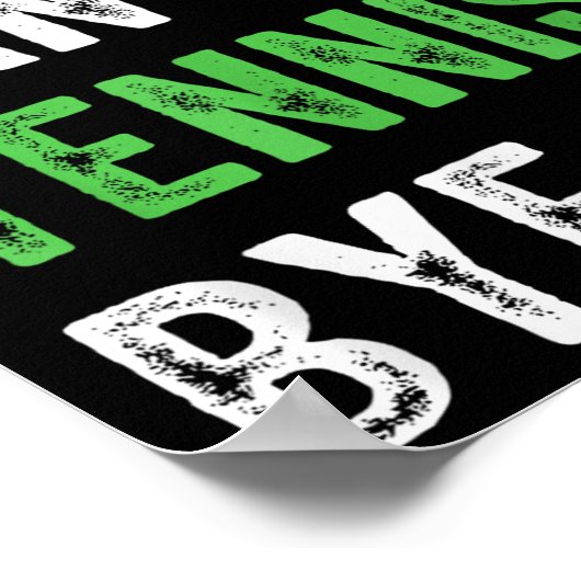 Sorry Can't Tennis Bye  ポスター (角)