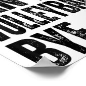 Sorry Can't Volleyball Bye  ポスター (角)