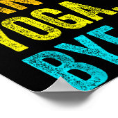 Sorry Can't Yoga Bye Teacher Student Funny Yoga Re ポスター (角)