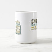 Sorry for What I Said April Fools  コーヒーマグカップ (中央)