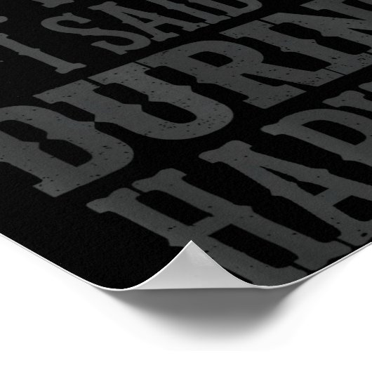 Sorry For What I Said During Harvest Funny Farmer ポスター (角)