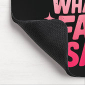 Sorry For What My Face Said Funny Sarcastic Minima マウスパッド (コーナー)