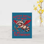 Sorry Girls Mom Is My Valentine Boys Funny Valenti カード (黄色い花)