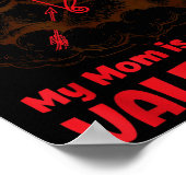 Sorry Girls Mom Is My Valentine Boys Funny Valenti ポスター (角)