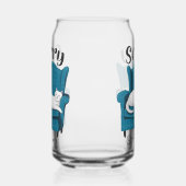 Sorry Got Plans Funny Cat Lover Gift  ガラス缶 (右)