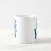 Sorry Got Plans Funny Cat Lover Gift  コーヒーマグカップ (中央)