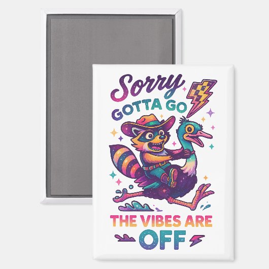 Sorry Gotta Go.... マグネット (正面/裏面)