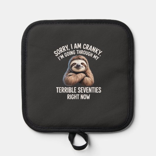 Sorry I Am Cranky I'm Going Through My Terrible Se 鍋敷き (正面)