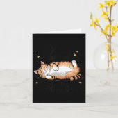 Sorry I Can't Go I'm An Indoor Cat  カード (黄色い花)