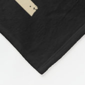 Sorry I Can't Hear You Over My Military Grade Tinn フリースブランケット (角)