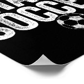 Sorry I Can't I Have Soccer - Soccer Player Gift  ポスター (角)