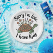 Sorry I’m Late, I Have Kids ペーパープレート (パーティー)