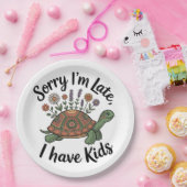 Sorry I’m Late, I Have Kids ペーパープレート (パーティー)