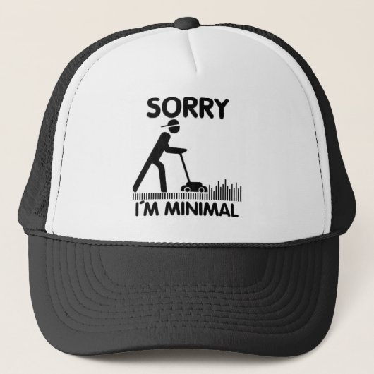 Sorry  i´m minimal キャップ (正面)