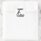 Sorry  i´m minimal ラウンドシール (バッグ)