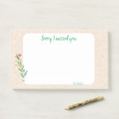 Sorry I missed you customize on marble design ポストイット (デスク)