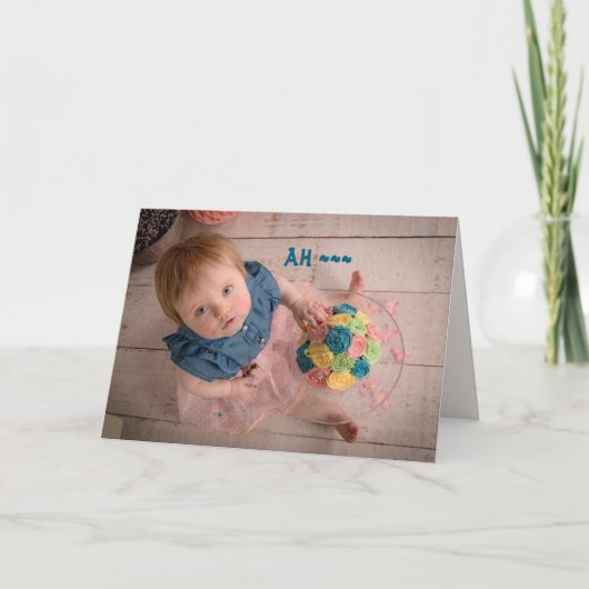 SORRY, I TASTED BIRTHDAY CARD サンキューカード (正面)