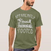 Sorry I Tooted Train Engineer Steam Railroad Tシャツ (正面)